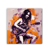 Infinite Horizons Minimalist Abstract Wrapped Canvas